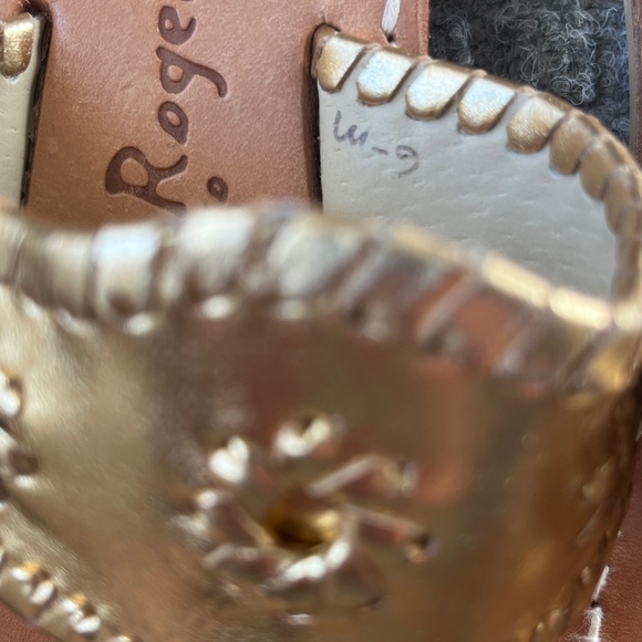 Jack Rogers Women's Metallic Gold Sandals - Picture 5 of 5